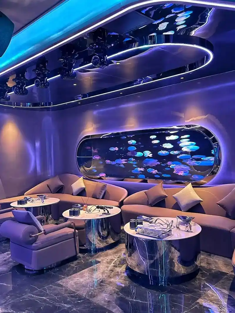 沧州商务KTV空间效果展示-肃宁县ktv预定